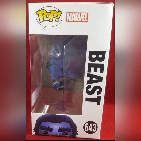 Marvel flocked beast Wal-Mart exclusive 643 (nib) Brand new beast flocked 643 - Picture 5 of 7